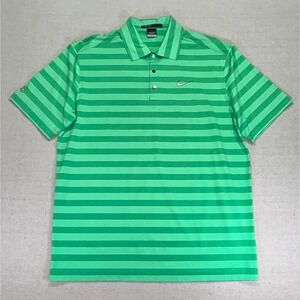 Tiger Woods Collection Men's Large Golf Polo Dri-Fit Shirt Pullover